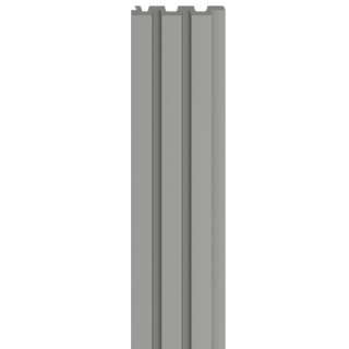 Панель реечная потолочная LINERIO M-LINE GREY серый 12*122*2650 мм