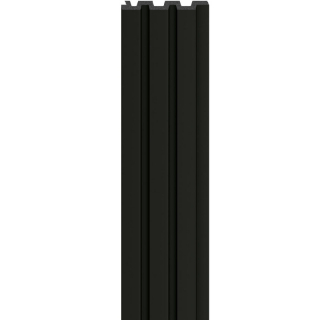 Панель реечная потолочная LINERIO M-LINE BLACK черный 12*122*2650 мм