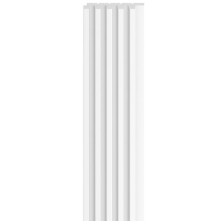 Панель реечная декоративная LINERIO S-LINE WHITE белый 12*122*2650 мм