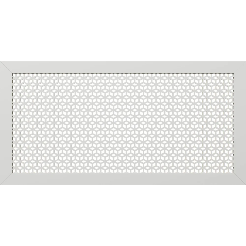 Экран для радиатора Илона Premium Белый 120 см