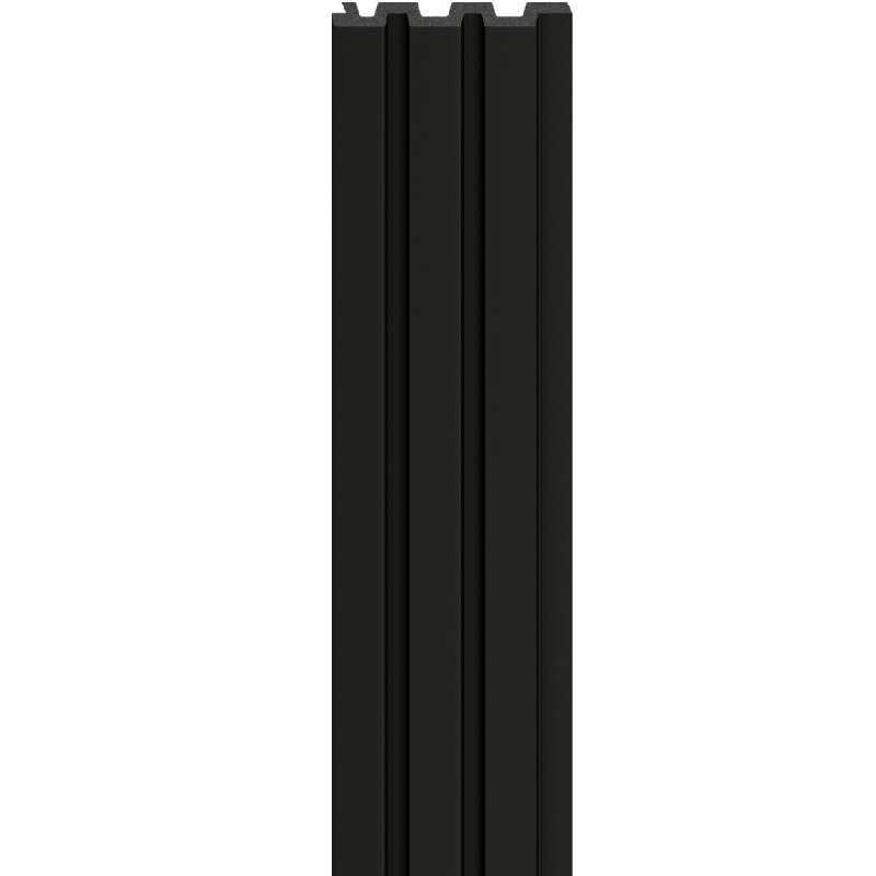Панель реечная потолочная LINERIO M-LINE BLACK черный 12*122*2650 мм