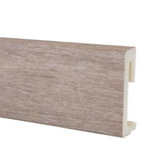 Напольный плинтус SALAG ALPHA SK Aria Oak, 60 мм